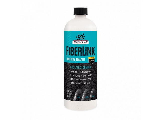 Tmel FINISH LINE FiberLink Tubeless Sealant: Pro Latex 1l láhev