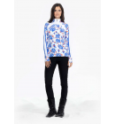 Mikina Poivre Blanc 1st Layer Sweater Blue flower/multi 