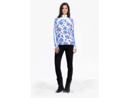 Mikina Poivre Blanc 1st Layer Sweater Blue flower/multi 