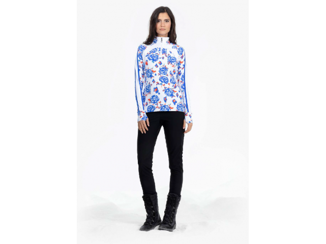 Svetr Poivre Blanc 1st Layer Sweater Blue flower/multi 