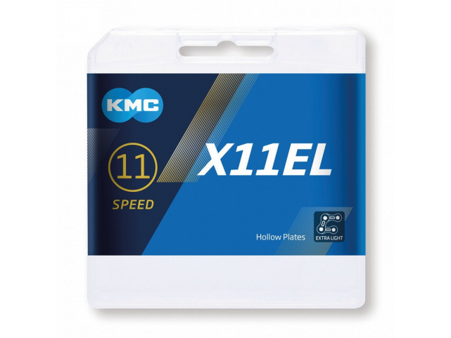 Řetěz KMC X11EL 1/2 "x 11/128", 118 clánku, 5,65 mm, 11-st.