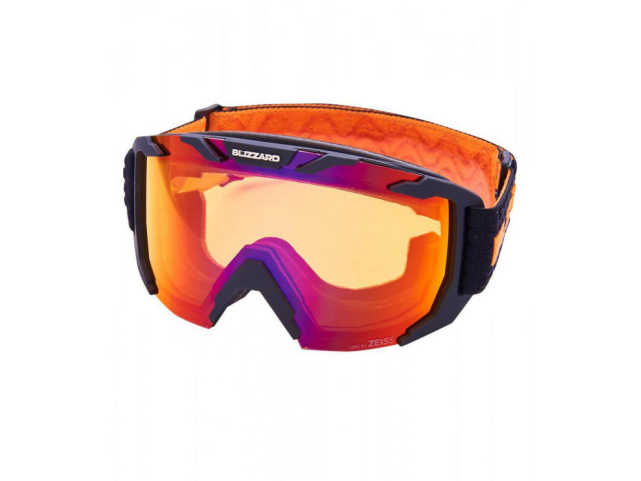 Lyžařské brýle BLIZZARD 925 MDAZWO, black matt, orange1, infrared REVO SONAR