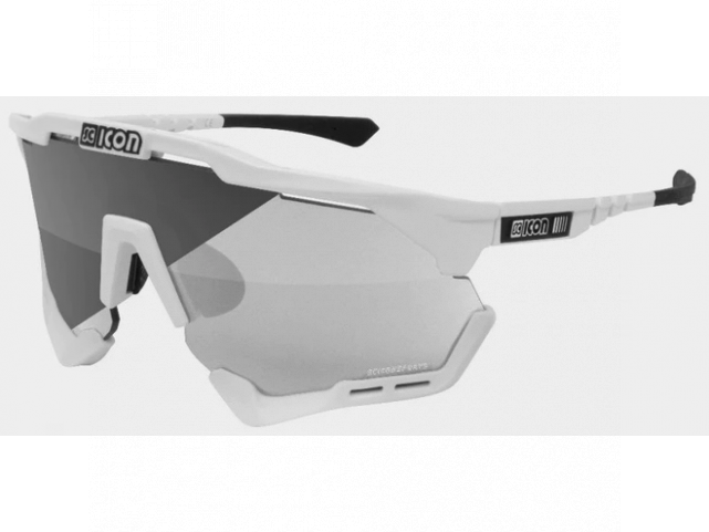 Brýle Scicon Aeroshade XL white gloss scnppphotocromatic silver