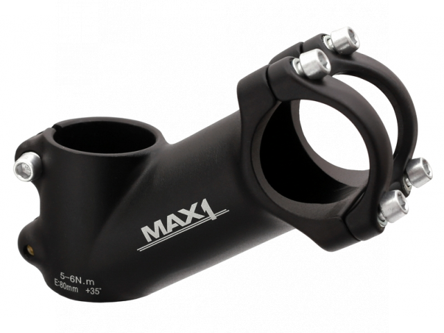 Představec MAX1 High 80/35/31,8 mm černý