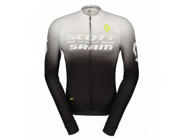 Dres SCOTT RC SCOTT-SRAM Pro dl. rukáv black/white