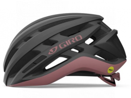 Helma GIRO Agilis MIPS Mat Metalic Coal/Dusty Rose