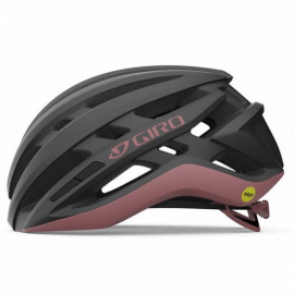 Helma GIRO Agilis MIPS Mat Metalic Coal/Dusty Rose
