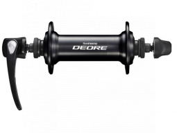 Nába přední Shimano DEORE HB-T610 pro ráfkovou brzdu 36 děr RU: 133 mm černá