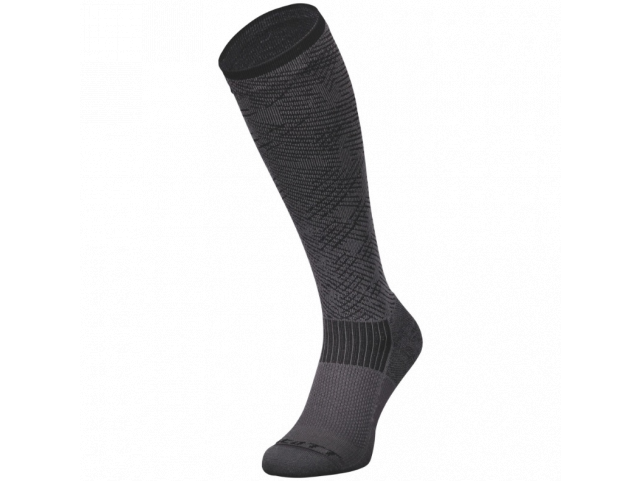 Ponožky SCOTT Merino Camo dark grey melange/black