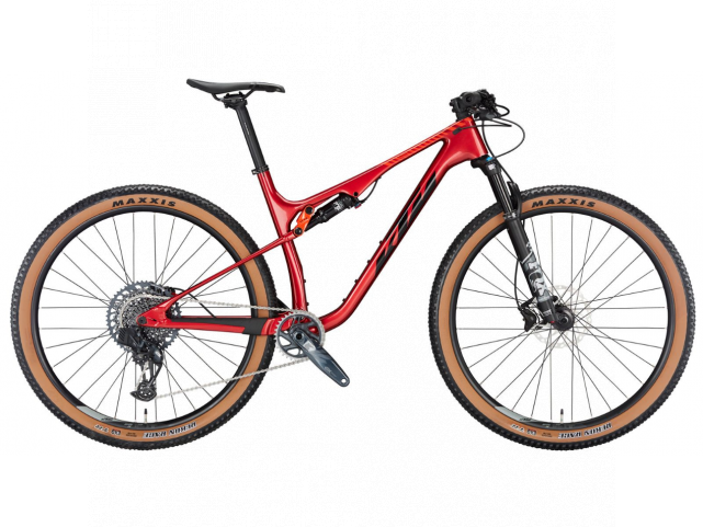 Kolo KTM SCARP ELITE AXS Chrome red (black+fire orange), 2024