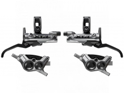 Brzda kotoučová SHIMANO XTR M9220 čtyřpístková p+z komplet a adapteru (J-kit), v krabičce