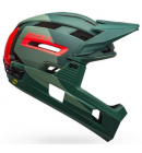 Helma Bell Super Air R MIPS Mat/Glos Green/Infrared