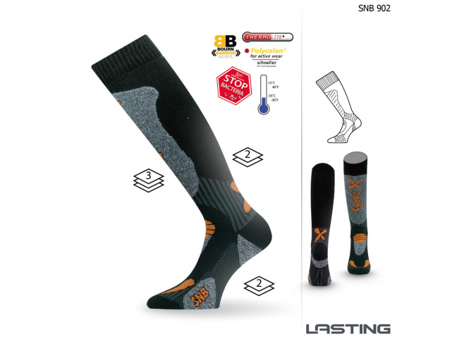 Ponožky Lasting SNB 902 Snowboarding
