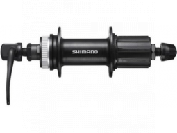 Nába zadní Shimano TY FH-TY505-7 pro kotouč (centerlock) 7 rychl 32 děr RU: 166 mm černá nebal