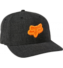 Kšiltovka Fox Racing Transposition Flexfit Hat Black/Orange