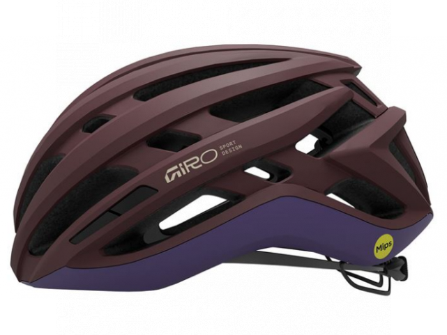 Helma GIRO Agilis MIPS Mat Dark Maroon