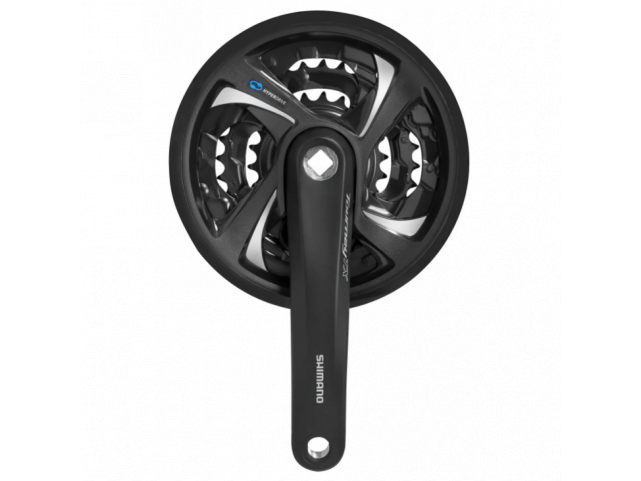 Kliky Shimano FCTX801 48/38/28 černé 170+kryt