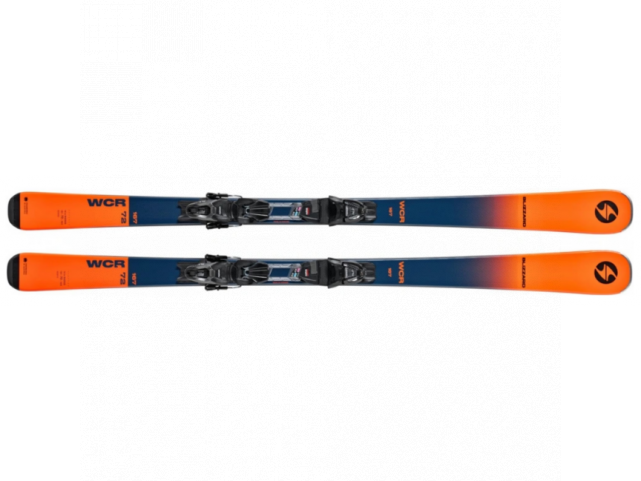 Lyže Blizzard WCR + TLT 10 Demo orange/blau