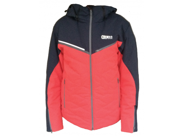 Bunda Colmar Mens Ski Jacket 1350 Red/blue/grey, 