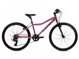 Kolo Core 24" Al Nipper, jednopřevodník, 1x7s, Ahead - chromovaný rosé