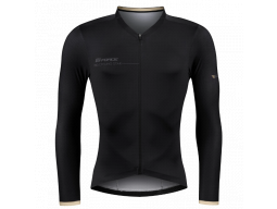 Dres FORCE GOLD dlouhý rukáv, černý