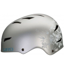 Helma Giro FLAK Matt Silver Flowers