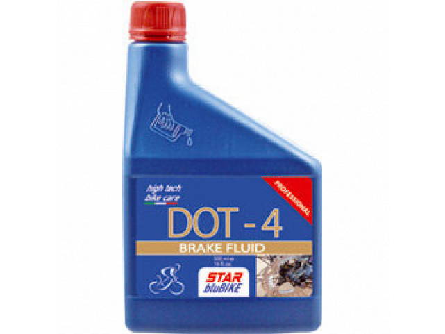 Brzdová kapalina DOT 4 BRAKE FLUID 500 ML