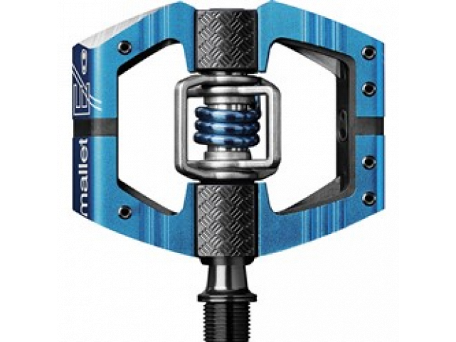 Pedály CRANKBROTHERS Mallet E Electric Blue