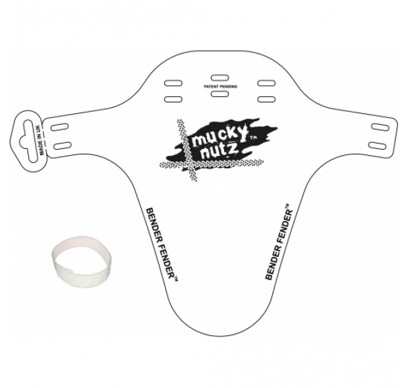 Blatník Mucky Nutz BENDER FACE FENDER New White Teamsport