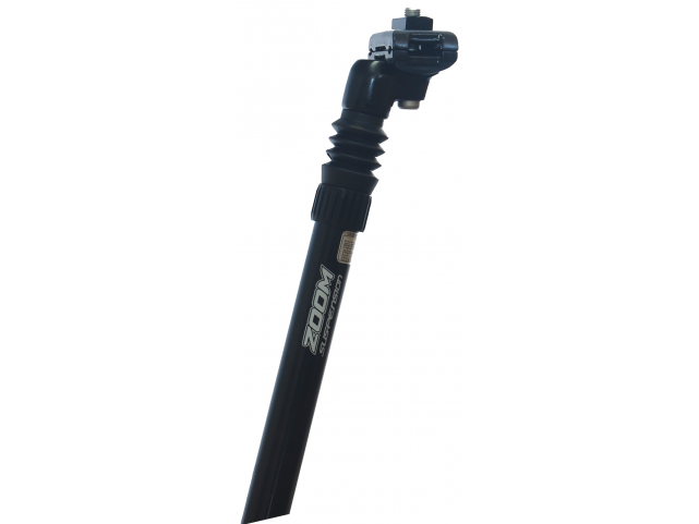 Sedlovka Zoom SP71 odpružená 350mm průměr 27.2mm černá