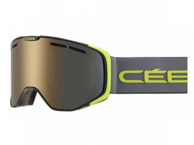 Lyžařské brýle Cébé VERSUS matt black grey lime/amber flash