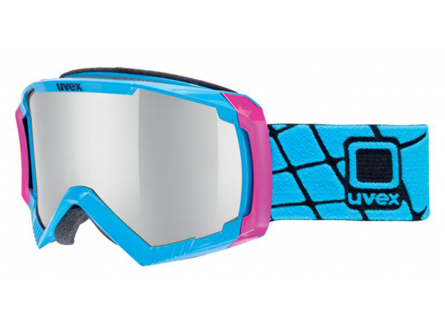 Lyžařské brýle Uvex APACHE II Cyan Pink Litemirror