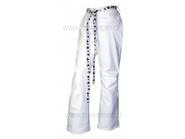 Kalhoty VIST LETHE Skipants White Leoblack 
