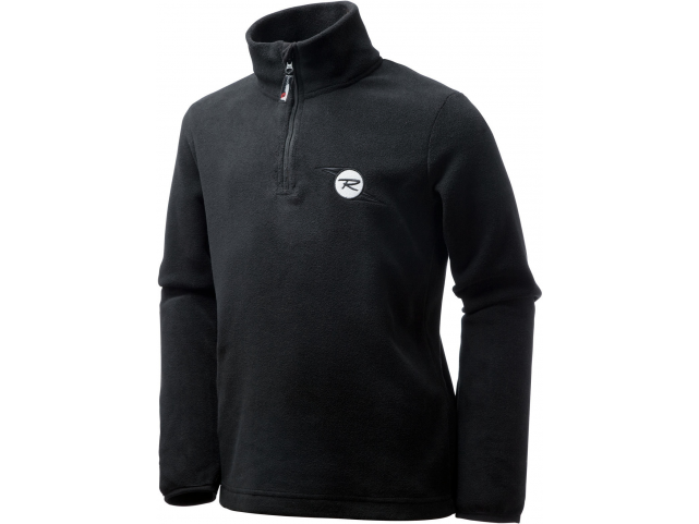 Mikina Rossignol BOY MICROFLEECE Black 