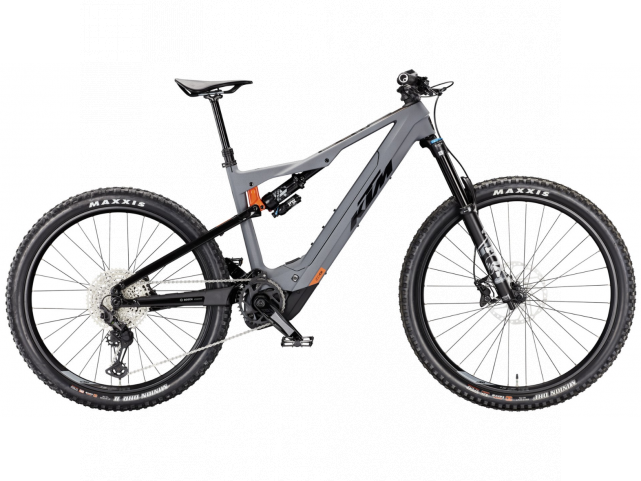 Elektrokolo KTM MACINA KAPOHO PRO LTD Grey Matt+Flaming Black, 2026