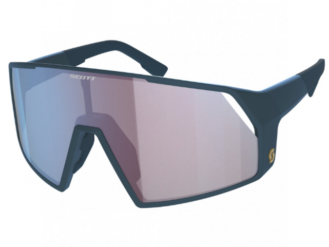 Sluneční brýle SCOTT Pro Shield submariner blue / blue chrome enhancer