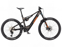 Elektrokolo KTM MACINA KAPOHO MASTER Mars Black Matt (Orange), 2025