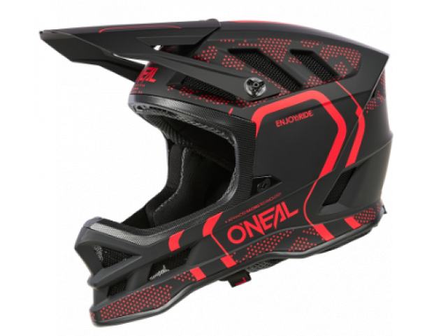 Přilba O´Neal Blade Polyakrylátová černá/červená
