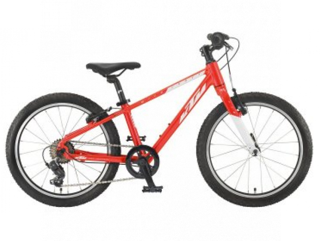 Dětské kolo KTM WILD CROSS 20 metallic fire orange (white), 2022