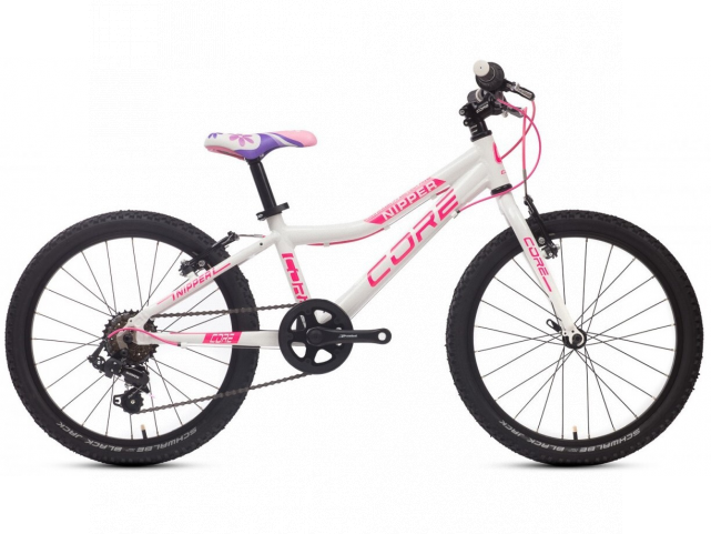 Kolo CORE Al Nipper, Revo-6, 20" bílý s reflexní růžovou