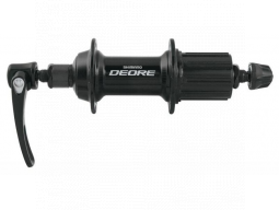 Nába zadní Shimano DEORE FH-T610 pro ráfkovou brzdu 8/9/10 rychl 32 děr RU:168 mm černá