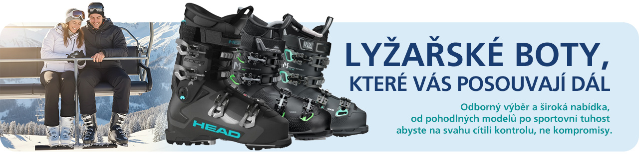 Odborný výběr a široká nabídka, od pohodlných modelů po sportovní tuhost – abyste na svahu cítili kontrolu, ne kompromisy.