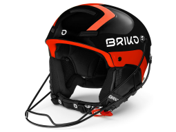 Helma Briko SLALOM Shiny Black Orange Fluo, 19/20