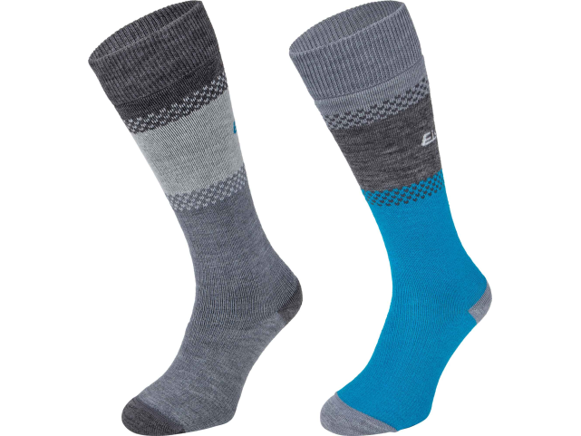 Ponožky Eisbär Comfort 2 Pack grey/turquise