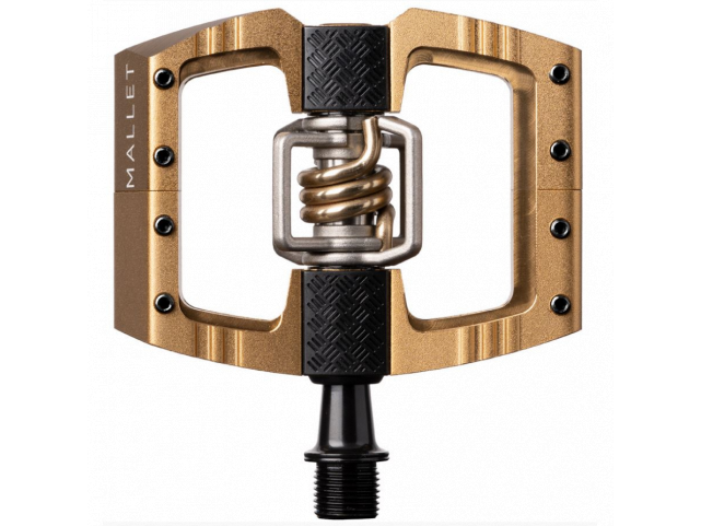 Pedály CRANKBROTHERS Mallet DH Loic Bruni Signature Bronze Edition