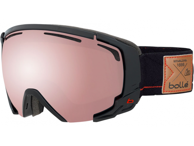Lyžařské brýle Bollé Supreme OTG Shiny Black & Red Vermillon