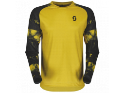 Triko SCOTT Trail Storm dl. rukáv mellow yellow/black