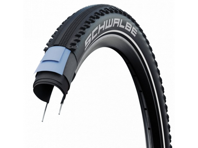 Plášť Schwalbe Hurricane 29x2.25 Addix RaceGuard reflexní pruh