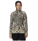 Rolák Spyder Vivid 1/2 Zip Animal Print