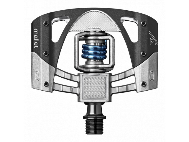 Pedály Crankbrothers Mallet 3 Charcoal/Electric Blue